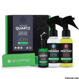 تصویر کیت سرامیک بدنه خودرو سه ساله آی جی ال کوتینگ مدل IGL Coating Eco Coat Quartz 30ml 