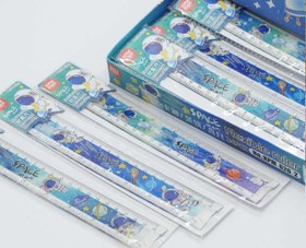 تصویر خط کش ژله ای فضانورد ۲۰ سانتی