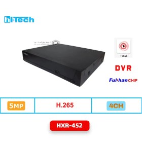 تصویر ضبط کننده ویدیویی 4 کانال DVR هایتک مدل HXR-452 