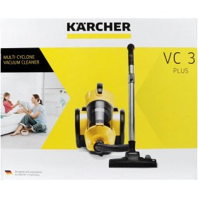 تصویر جارو برقی Karcher مدل VC3 Plus - زرد+گارانتی 12 ماهه 