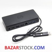 تصویر تبدیل هاب تایپ سی دل - TYPE C DELL D6000 Universal Dock 