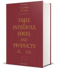 تصویر دانلود کتاب Table of Integrals Series and Products 