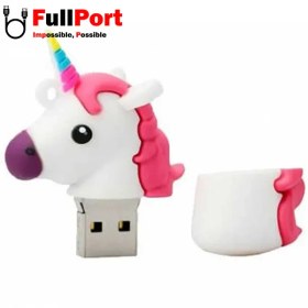 تصویر فلش کینگ فست مدل Unicorn HO-11 با ظرفیت 32 گیگابایت Kingfast Unicorn HO-11 USB2.0 32GB Flash Memory