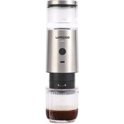 تصویر اسپرسوساز قابل حمل استیل لپرسو مدلLPSTPEM LePresso Stainless Steel Portable Espresso Maker LPSTPEM