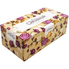 تصویر دستمال کاغذی طرح رز میناتور دو لایه 150 برگ چشمک 