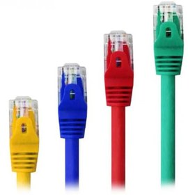 تصویر کابل شبکه کی نت CAT6 UTP به طول 50 سانتی متر مدل K-NCP6U005 KNET K-NCP6U005 UTP Patch Cord 0.5m