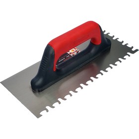 تصویر ماله شانه ایی دندانه یوز دسته لاستیکی 