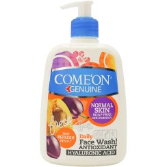 تصویر ژل شستشو صورت مناسب پوست معمولی کامان 500 میلی لیتر Comeon Face wash gel suitable normal skin 500 ml