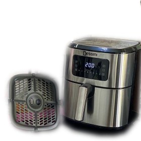 تصویر سرخ کن دسینی 8 لیتر 1700 وات مدل 5457 Air Fryer Dessini 5457