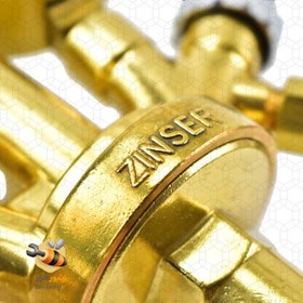 تصویر مانومتر گاز co2 زینسر Zinser CO2 Gas Manometer