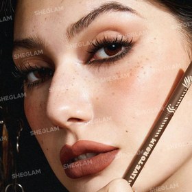 تصویر خط چشم قهوه ای 