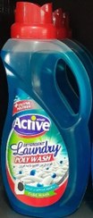 تصویر مایع لباسشویی پلی واش آبی اکتیو ACTIVE 