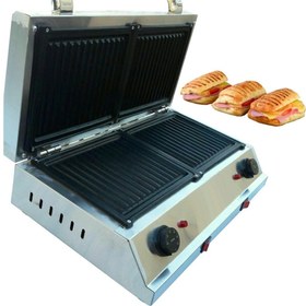 تصویر ساندویچ ساز دو صفحه بزرگ آرتا استیل 