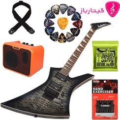 تصویر پکیج کامل گیتار جکسون kelly LAX 