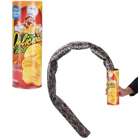 تصویر ابزار شوخی چیپس جهنده طرح فلفلی 