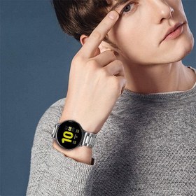 تصویر بند فلزی مناسب برای ساعت سامسونگ Galaxy Watch Active2 مناسب برای سایز 40/44mm 