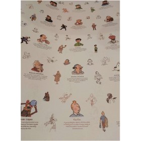 تصویر کاغذ کادو تن تن طرح ۴ 