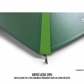 تصویر چادر 3 نفره هاسکی مدل Husky Bison Green 3 Size Tent - زمان ارسال 15 تا 20 روز کاری 