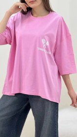 تصویر تیشرت باکسی تنیس 