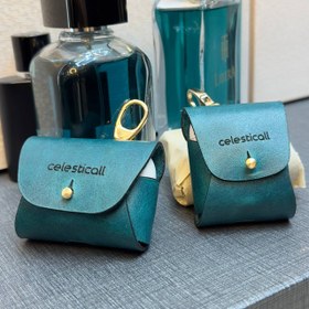 تصویر کیف محافظ ایرپاد چرم طبیعی سلستیکال مدل 1&2 celesticall airpod leather case for 1&2