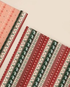 تصویر 3 برگ کاغذکادو لینن_1363 