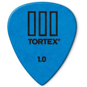 تصویر پیک گیتار Dunlop TORTEX TIII PICK 1.0mm 