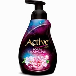 تصویر فوم دستشویی اکتیو مدل Flower مقدار 500 گرم Active Flower Handwashing Foam Liquid 500 gr