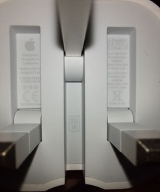 تصویر شارژر 20 وات اصلی آیفون (پارت نامبر BA) - سفید Apple Charger 20 W