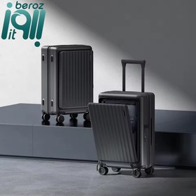 تصویر چمدان شیائومی 20 اینچ Xiaomi Front Pocket Carry-on Luggage 20 (نسخه اصلی - ارسال 1 ساعته) Xiaomi Front Pocket Carry-on Luggage 20