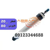 تصویر جک پنوماتیک قلمی بلیچ مدل MAL20*80 