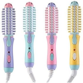 تصویر اتو مو، بابلیس، برس حرارتی سه کاره مسافرتی Iron Hair Brush Mermaid 25w