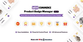 تصویر افزونه WooCommerce Product Badge Manager 