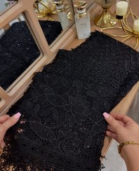 تصویر شال گیپور مجلسی گرم بالا - طرح۴ Shal gipoor geram bala