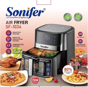 تصویر سرخکن بدون روغن (هواپز) مدل 1034 air fryer SF-1034