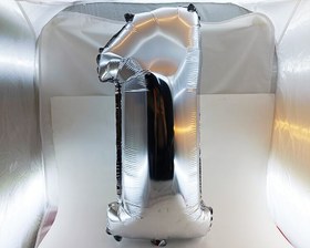 تصویر بادکنک فویلی عدد 1 (یک) 