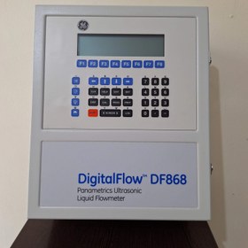 تصویر فلومتر پانامتریک اولتراسونیک تک کانال جنرال الکتریک DF868 GE DigitalFlow DF868 Panametric Ultrasonic Liquid Flowmeter