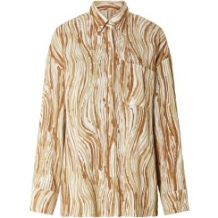 تصویر شومیز آستین بلند یقه برگردان زنانه اسمارا مدل 20159717 