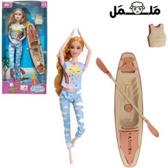 تصویر عروسک باربی ساحلی ( مفصلی) 
