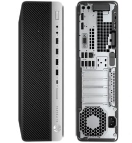 تصویر مینی کیس استوک اچ پی مدل HP EliteDesk 800 G4 با پردازنده i7 نسل 8 و رم 16 گیگ 