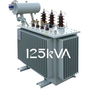 تصویر ترانسفورماتور 125kVA کم تلفات ردیف 20kV Oil Type Distribution Transformers 125KVA