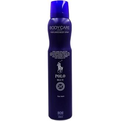 تصویر اسپری خوشبو کننده بدن مردانه مدل Polo Blue حجم 200میل بادی کر ا Body Care Body Spray Polo Blue For Men 200ml Body Care Body Spray Polo Blue For Men 200ml