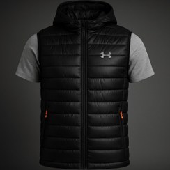 تصویر پافر اسپرت طرح چرم 