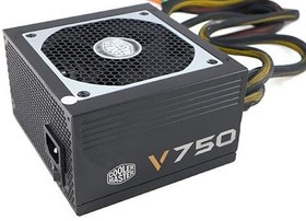 تصویر پاور (منبع تغذیه) 750 وات کولرمستر V 750 - نیمه ماژولار 