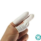 تصویر دستکش لاتکس انگشتی ضد الکتریسیته ساکن بسته ۱۴۴ عددی 