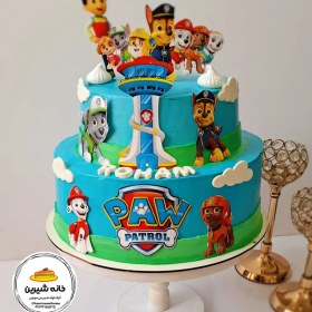 تصویر کیک سگهای نگهبان ۲ 