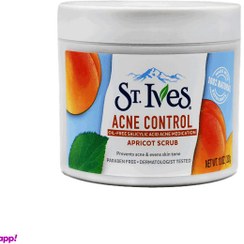 تصویر اسکراب پوست St. Ives مدل Apricot And Peach ‫پاکسازی کننده کامل پوست حجم 283 گرم 