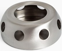 تصویر وارمر قوری استیل نقره ای 