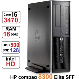 تصویر مینی کیس HP Compaq 8300 Elite SFF i5-3470رم16 