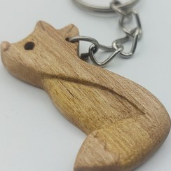 تصویر جاکلیدی روباه چوبی 