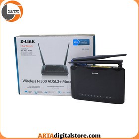 تصویر مودم روتر ADSL2 Plus دی-لینک مدل DSL-2740U Dlink DSL-2740U Adsl Modem